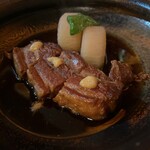 Tedukuri Shubou Honnori - 柔らか黒豚と大根のコトコト煮968円