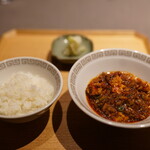 Sazen ka - 麻婆豆腐：追加で