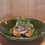 こころや - カンパチ唐揚げ すだちおろしポン酢