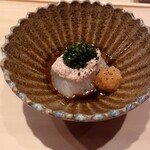 鮨　いの - カワハギと肝