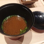 鮨　いの - 赤だし