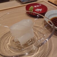 鮨　いの - 愛南町アオリイカを一晩寝かせたやつ