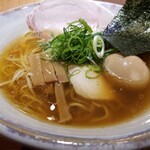 ジャパニーズ ラーメン 五感 - 味玉醤油らぁ麺　1,350円