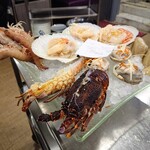 潮福蒸氣石鍋 - 海鮮プレート