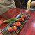 肉バル アモーレ - 料理写真:A4和牛の炙り寿司¥1080