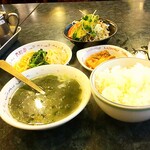 大松園 - 定食のセット