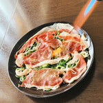 炎の炙りカルビ