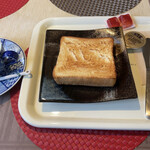 ハーバーコーヒー - 料理写真:トーストセット　600円！