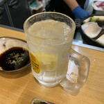 札幌成吉思汗 しろくま - 生レモンサワー５８０円