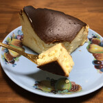 洋食喫茶かんぱーにゃ - バスクチーズケーキ