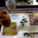 ブラジル屋 - アイスカフェオレを頼むとこんな感じ！(2013,08/10)