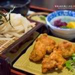 喜十一 うどん房 - とりから揚げセット