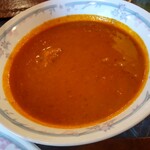 インドレストランバーバンジャーラ - ひつじ肉カレー
