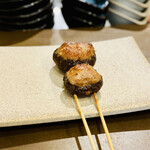 我妻 - 椎茸の肉詰め