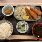 Michinoeki Nishiookanoyama - イカフライのレモン煮御膳