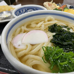 うまじ家 - かけうどん、なのに、わかめもかまぼこも♡