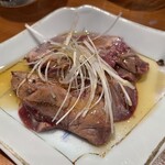Shokudou Tomidori Sanjuuroku - 朝引き赤鶏炙り肝　～トリュフ塩で～