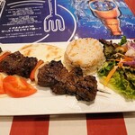 トルコ料理 アセナ - 牛ハラミのケバブ