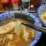 中華蕎麦 金魚 - ワンタンリフト2回目　コツを掴んだ！