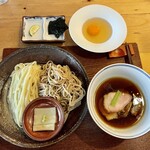 Ramen FeeL - 醤油つけ麺+出汁卵
