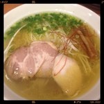 福の神食堂 - 塩そば 700円