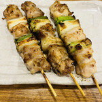 Yakitori Santarou - ねぎま✨鶏肉めっちゃジューシー❤︎