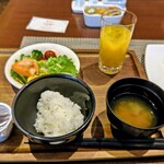 ハスカップ ザ・ガーデン - ２泊目朝食 いただきます(^○^) 和風に ご飯少なめ(*σ>∀<)σ