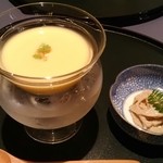 とうもろこしのすり流し
          レンコンのゴマあえ
          