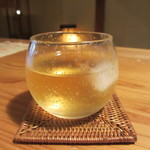 光安 - 梅酒の水割り