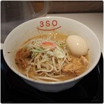 ラーメン スリーエスオー - ニボシ3SO　930円 味付たまご 120円