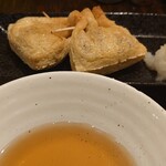 ろばた焼　満月城 - 納豆のつつみ揚げ