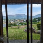 山見茶屋 - 席から眺めた風景。