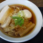 Menya Tomimoto - 貝清湯。鶏と貝の旨味。