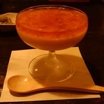 酒盃 - 冷製茶碗蒸し カニあんかけ