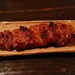 酒盃 - 黒毛和牛の串焼き(ゲタカルビ)