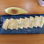 沖縄料理 美ら結 - あおさの玉子焼き