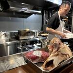 NICON - 榊山牛のサーロインと骨