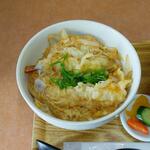 小さな食堂 ヒロ - 海老玉子とじ丼 (2023.05.23)