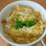 小さな食堂 ヒロ - 海老玉子とじ丼 (税込)620円 ※拡大 (2023.05.23)