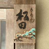 ろあん松田 篠山店 - 表札