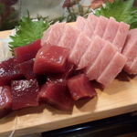 かわなみ鮨 - 大トロと赤身漬け