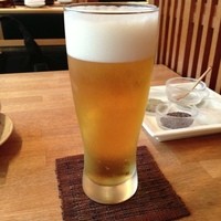 天ぷら新宿つな八 大丸店 - 生ビール