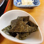 かまくら - 海苔（なぜか三角）