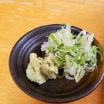 かまくら - ネギと練りわさび