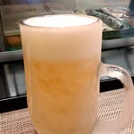 錦州寿司 - 晩酌セットのビール