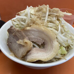 暴豚製麺所 - 野菜、油マシ