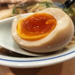 らぁ麺 すぎ本 - 味玉アップ