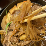 木曽路 - 細かい ゴボウが 入っていて 美味しーい