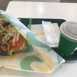 サブウェイ - 料理写真:ローストビーフサンド