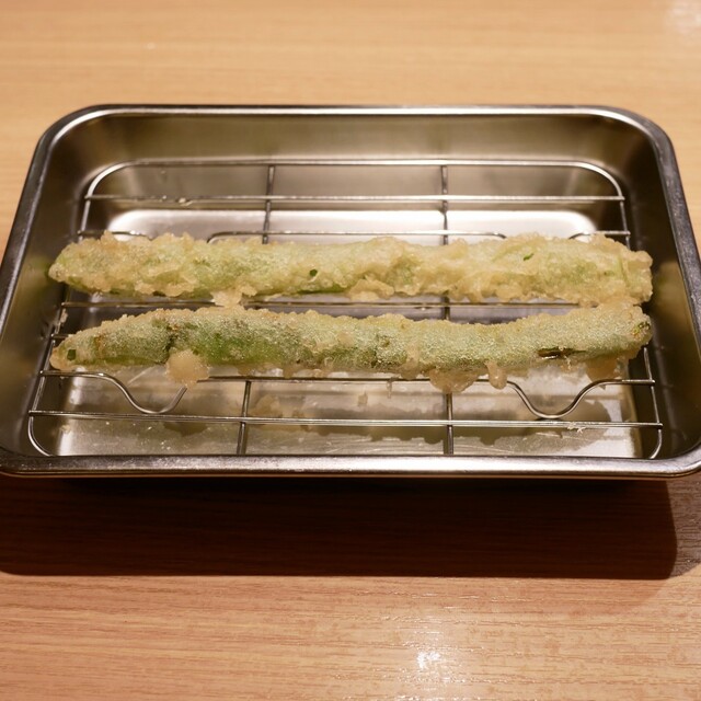 Tempura Dokoro Hirao Akurosu ten restaurant in Fukuoka, Japan